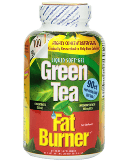 Applied Nutrition Green Tea Fat Burner Maximum Strength with 400 mg EGCG Fast-Acting 90 Liquid Soft-Gels (Pack of 2)