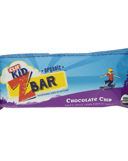 Clif Kid Organic ZBar Organic Chocolate Chip 18 Count