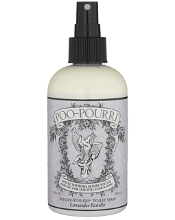 Poo-Pourri Preventive Bathroom Odor Spray 2-Piece Set Includes 2-Ounce and 4-Ounce Bottle Lavender Vanilla